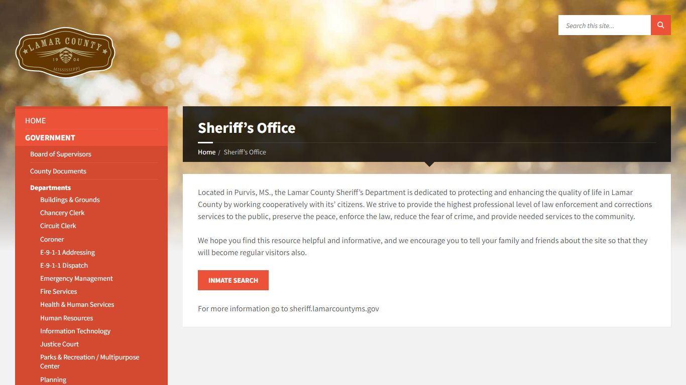 Sheriff’s Office | Lamar County Mississippi