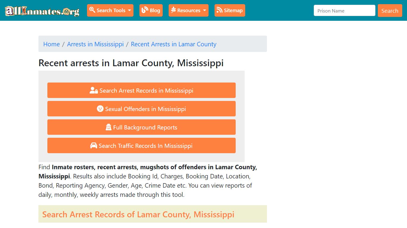 Recent arrests in Lamar County, Mississippi | Mugshots, Rosters ...